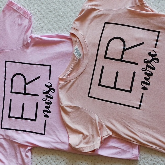 ER Nurse Baby tees Perfect Tee's for the A+Nurse on the go! - Picture 3 of 15